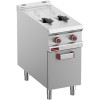 FRITEUSE ELECTRIQUE 2 CUVES 8LT SUR MEUBLE FERME OPTIMA 900 DIAMOND dans ELECTRIQUE