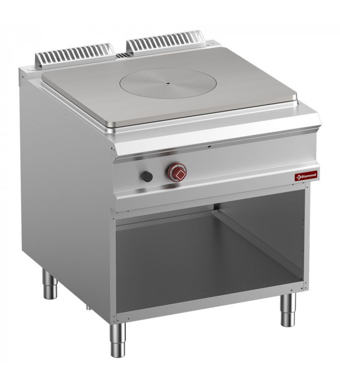 FOURNEAU TAQUE COUP DE FEU GAZ ARMOIRE OUVERTE OPTIMA 900 DIAMOND dans GAZ