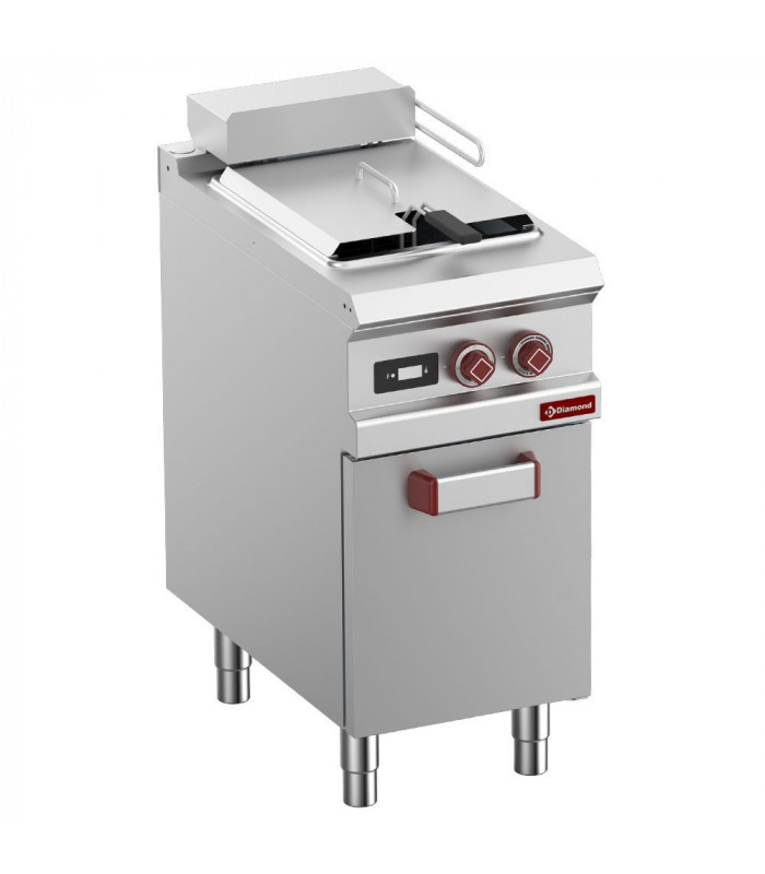 FRITEUSE ELECTRIQUE HP 1 CUVE Y 21LT SUR MEUBLE FERME - DIGIT OPTIMA 900 DIAMOND dans ELECTRIQUE