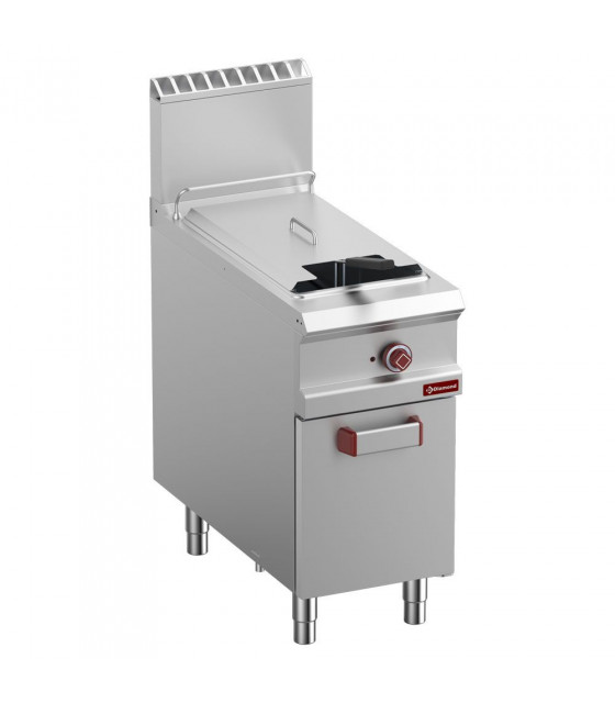 FRITEUSE GAZ 1 CUVE Y 21LT 21 KW SUR MEUBLE FERME OPTIMA 900 DIAMOND dans GAZ
