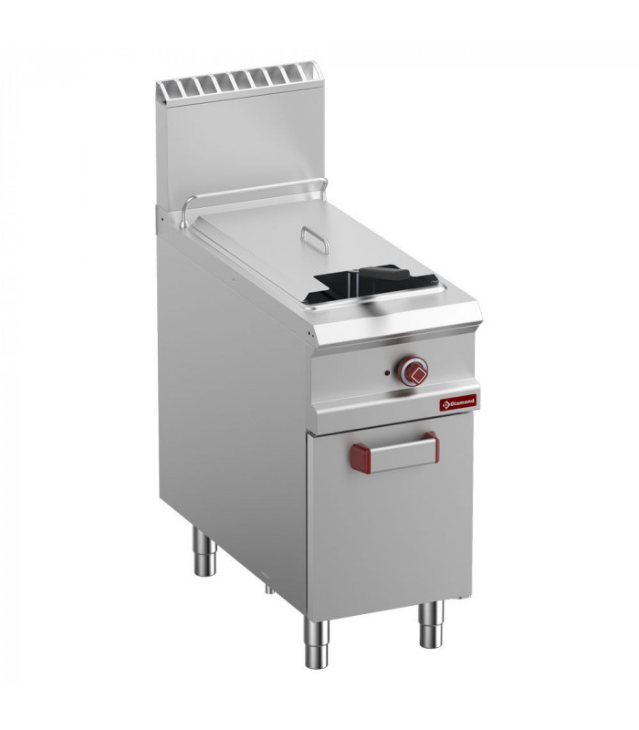 FRITEUSE GAZ 1 CUVE Y 21LT 21 KW SUR MEUBLE FERME OPTIMA 900 DIAMOND dans GAZ