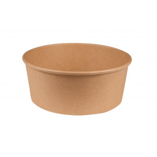 POT EN CARTON KRAFT BRUN SALADE 780ML 300 PIECES dans EMBALLAGE EN CARTON ET PAPIER