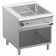BAIN-MARIE ELECTRIQUE 8XGN1/3-150MM ARMOIRE OUVERTE OPTIMA 900 DIAMOND