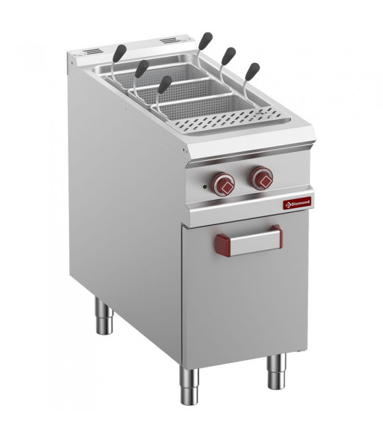 CUISEUR A PATES ELECTRIQUE CUVE 40LT SUR MEUBLE FERME SANS PANIERS OPTIMA 900 DIAMOND dans CUISEUR A PATES
