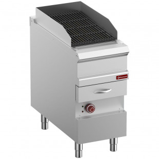 GRILL VAPEUR ELECTRIQUE GRILLE EN FONTE DOUBLE FACE MODULE 1/2 OPTIMA 900 DIAMOND dans CUISEUR A PATES