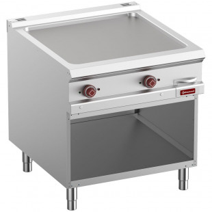 PLAQUE DE CUISSON LISSE ELECTRIQUE MODULE 1/1 ARMOIRE OUVERTE OPTIMA 900 DIAMOND dans PLAQUE A SNACKER