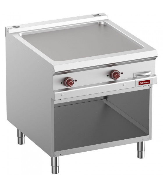 PLAQUE DE CUISSON LISSE ELECTRIQUE MODULE 1/1 ARMOIRE OUVERTE OPTIMA 900 DIAMOND dans PLAQUE A SNACKER