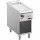 PLAQUE DE CUISSON LISSE ELECTRIQUE CHROMEE MODULE 1/2 ARMOIRE OUVERTE OPTIMA 900 DIAMOND