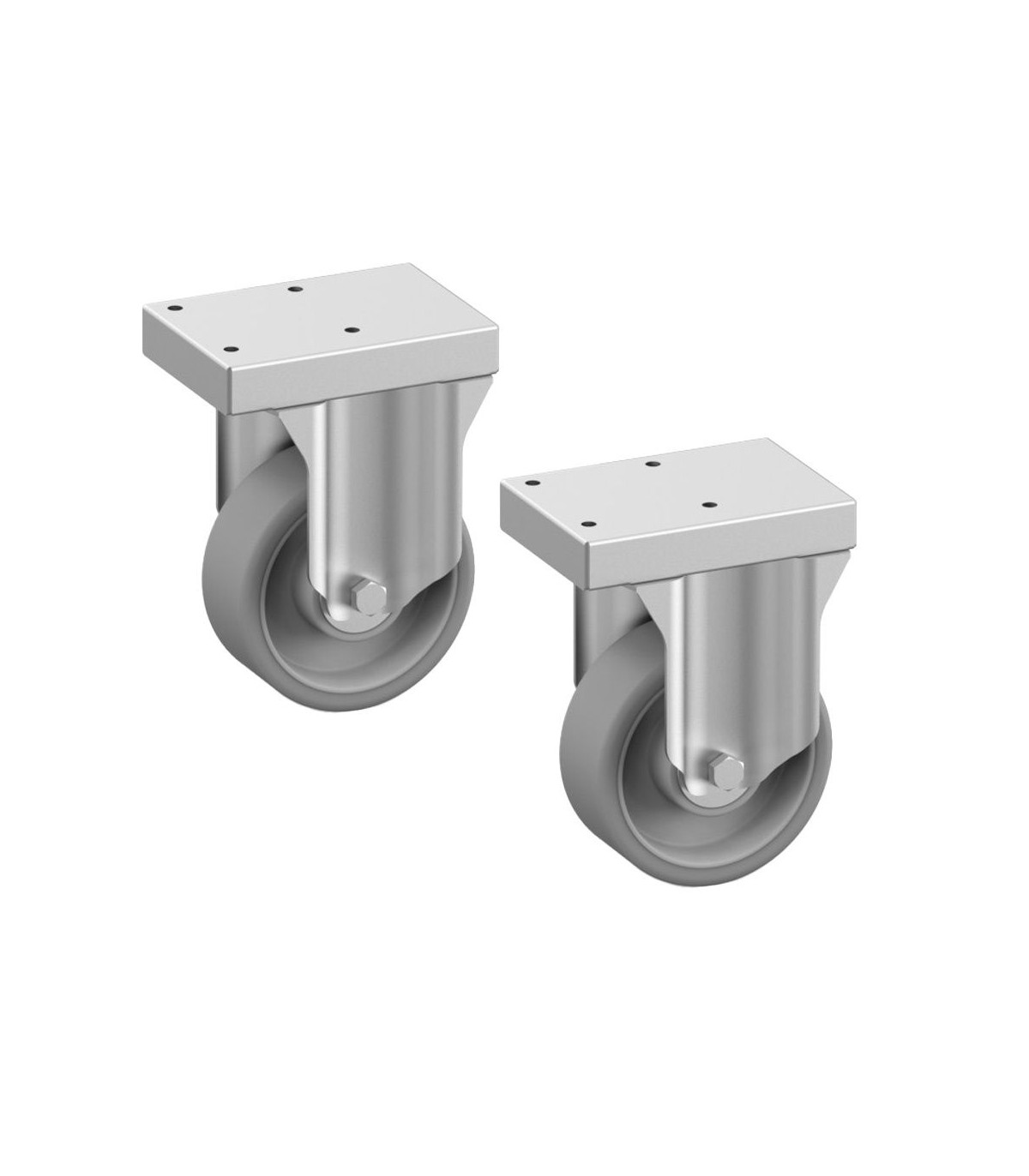 ROUE EN ACIER INOX Ø100MM 2 PIECES DIAMOND dans DIAMOND