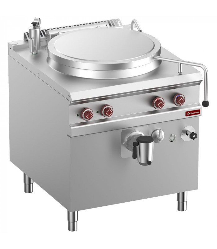 MARMITE ELECTRIQUE CUVE 100LT CHAUFFAGE INDIRECT SUR MEUBLE OPTIMA 900 DIAMOND dans MARMITE