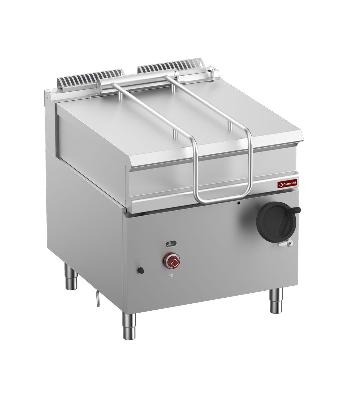 SAUTEUSE BASCULANTE GAZ CUVE INOX 80LT SUR MEUBLE OPTIMA 900 DIAMOND dans SAUTEUSE