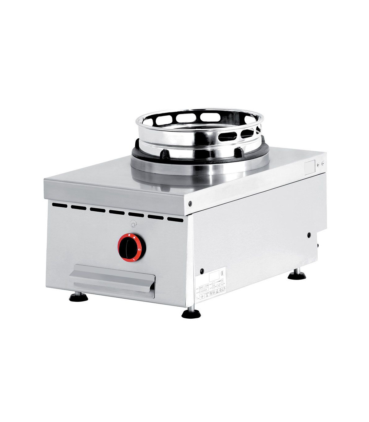 FEUX WOK GAZ DE TABLE 1 FEU DIAMOND dans WOK