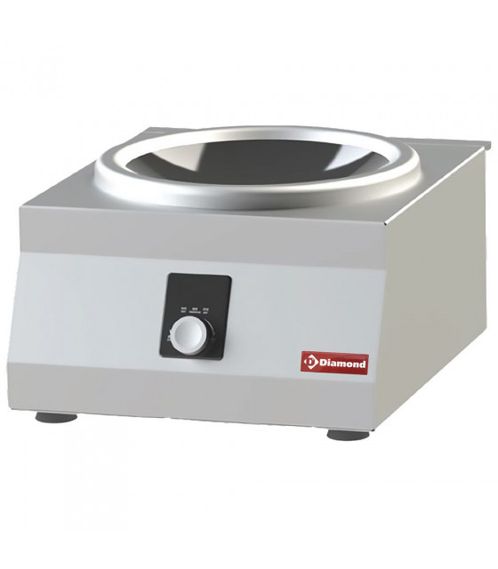 FOURNEAU WOK INDUCTION  3.5KW Ø290MM DIAMOND dans WOK