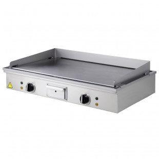 PLAQUE TEPPANYAKI ELECTRIQUE 2 ZONES DE TABLE 2X5KW DIAMOND dans WOK