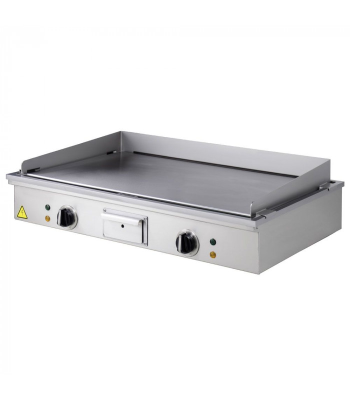 PLAQUE TEPPANYAKI ELECTRIQUE 2 ZONES DE TABLE 2X5KW DIAMOND dans WOK