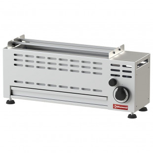 GRILL BROCHETTE GAZ 1 BRULEUR 7KW DIAMOND dans BARBECUE