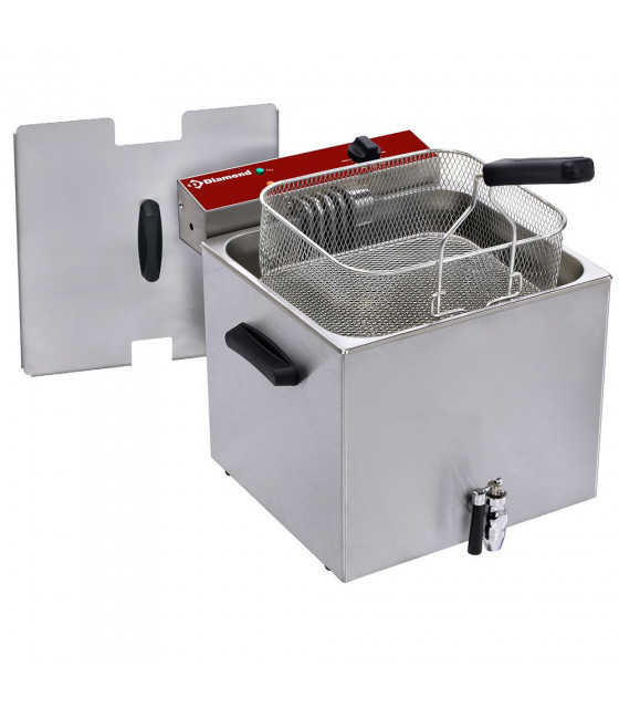 FRITEUSE ELECTRIQUE.DE TABLE 12LT+ ROBINET DE VIDANGE DIAMOND dans ELECTRIQUE