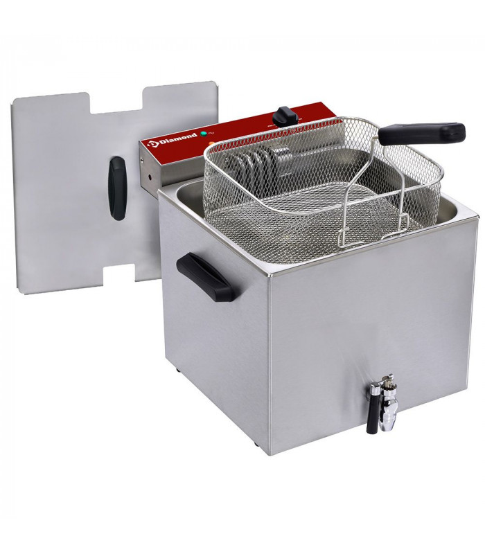 FRITEUSE ELECTRIQUE.DE TABLE 12LT+ ROBINET DE VIDANGE DIAMOND dans ELECTRIQUE