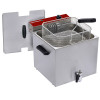 FRITEUSE ELECTRIQUE.DE TABLE 12LT+ ROBINET DE VIDANGE DIAMOND dans ELECTRIQUE