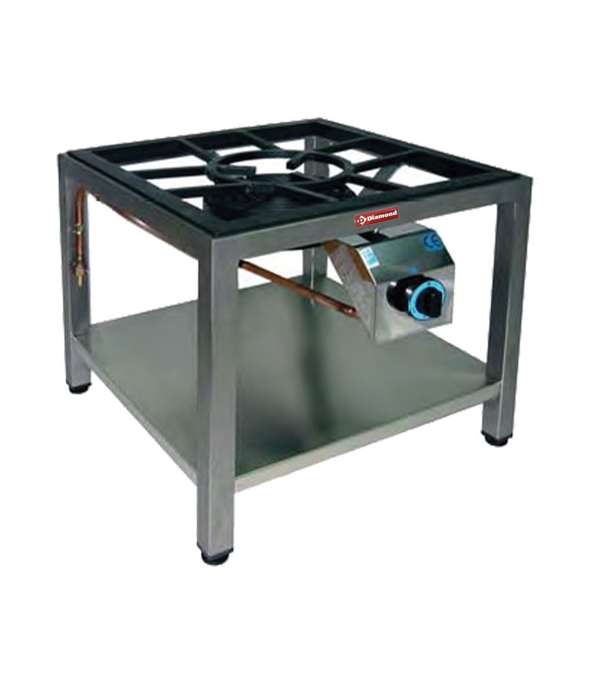 BRULEUR GAZ PAELLA Ø250MM SUR SUPPORT 10KW DIAMOND dans RECHAUD GAZ