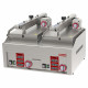GRILL CLAM LISSE CHROME 4X230 DIAMOND