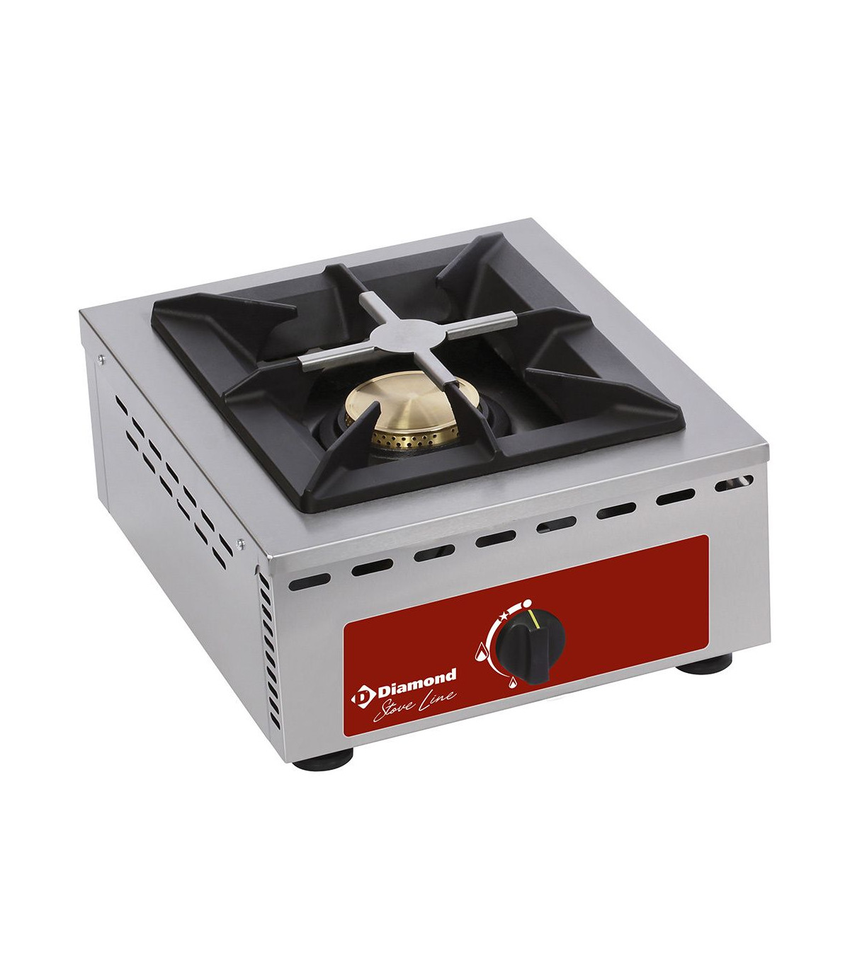 RECHAUD A GAZ DE TABLE - 1 FEU VIF 7KW DIAMOND dans RECHAUD GAZ