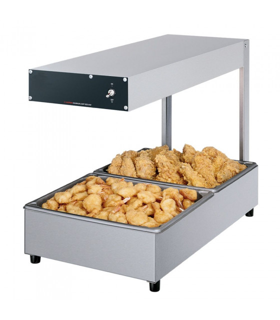 CHAUFFE ALIMENTS A POSER INFRAROUGE BAC GN1/1 DIAMOND dans PONT CHAUFFANT