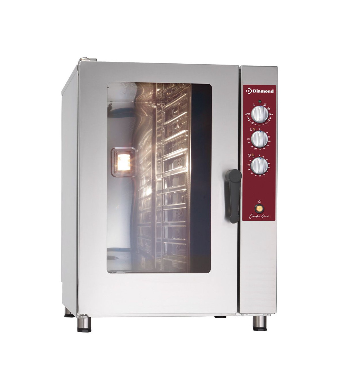 FOUR VAPEUR DIRECTE ET CONVECTION 10XGN1/1 400V DIAMOND dans FOUR CONVECTION