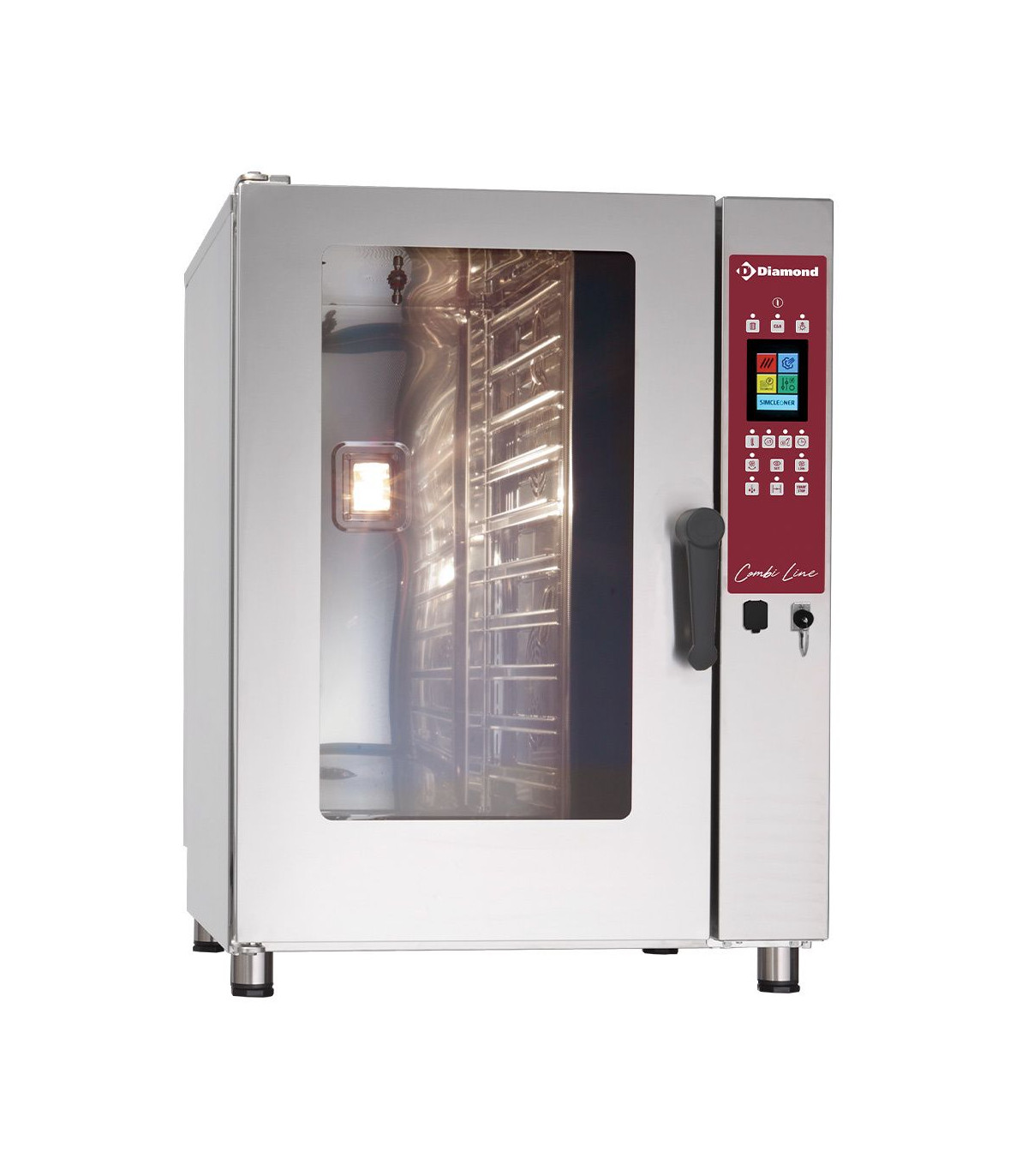 FOUR ELECTRIQUE TS VAPEUR/CONVECTION 10XGN1/1 AUTO-CLEANING DIAMOND dans FOUR CONVECTION