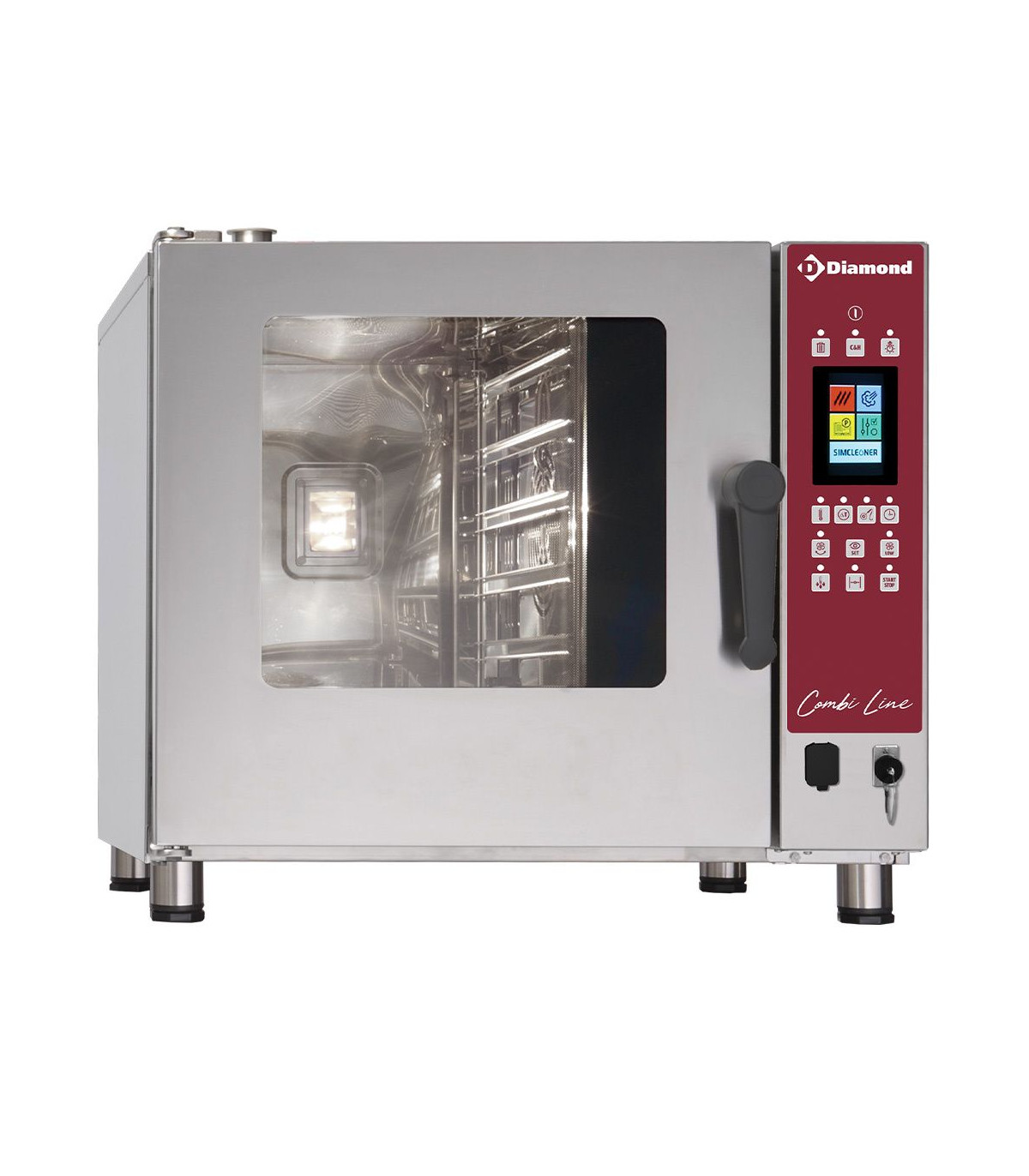 FOUR ELECTRIQUE VAPEUR CONVECTION 5XGN1/1 TOUCH SCREEN DIAMOND dans FOUR CONVECTION