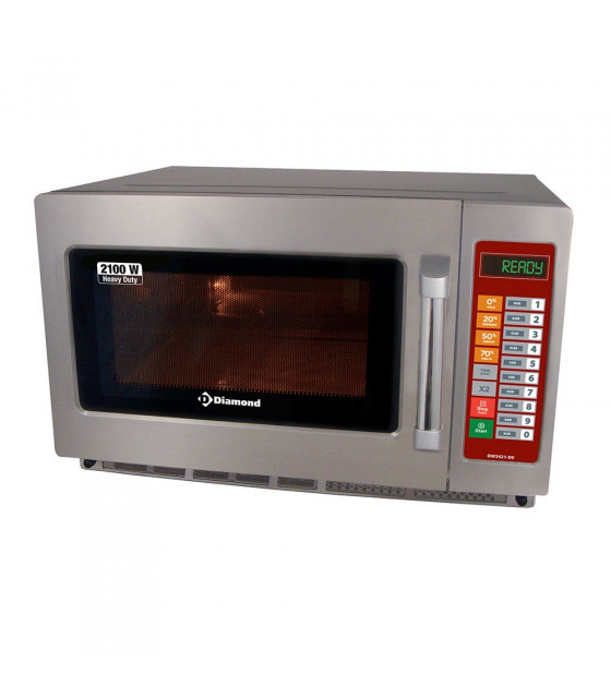 MICRO-ONDES INOX GN 2/3 2100W DIGITAL 36LT DIAMOND dans MICRO-ONDES
