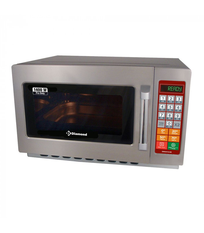 MICRO-ONDES INOX GN 2/3 1400W DIGITAL 36LT DIAMOND dans MICRO-ONDES