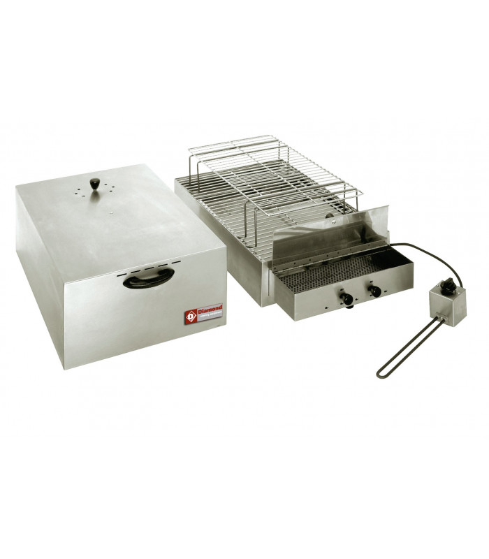 FUMOIR ELECTRIQUE POUR ALIMENTS 2 ETAGES DIAMOND dans FUMOIRS