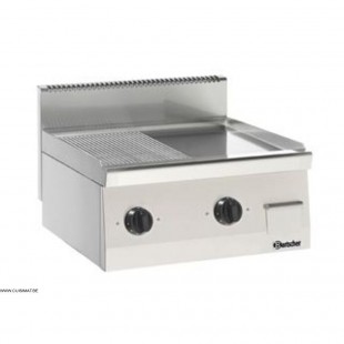 PLAQUE GRILLADE LISSE GAZ SERIE 600 IMBISS BARTSCHER dans GRILLADE ET PLANCHA
