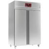 ARMOIRE DE CONGELATION VENTILEE 1400LT 2 PORTES GN2/1 SUR ROUES DIAMOND dans CONSERVATEUR INOX