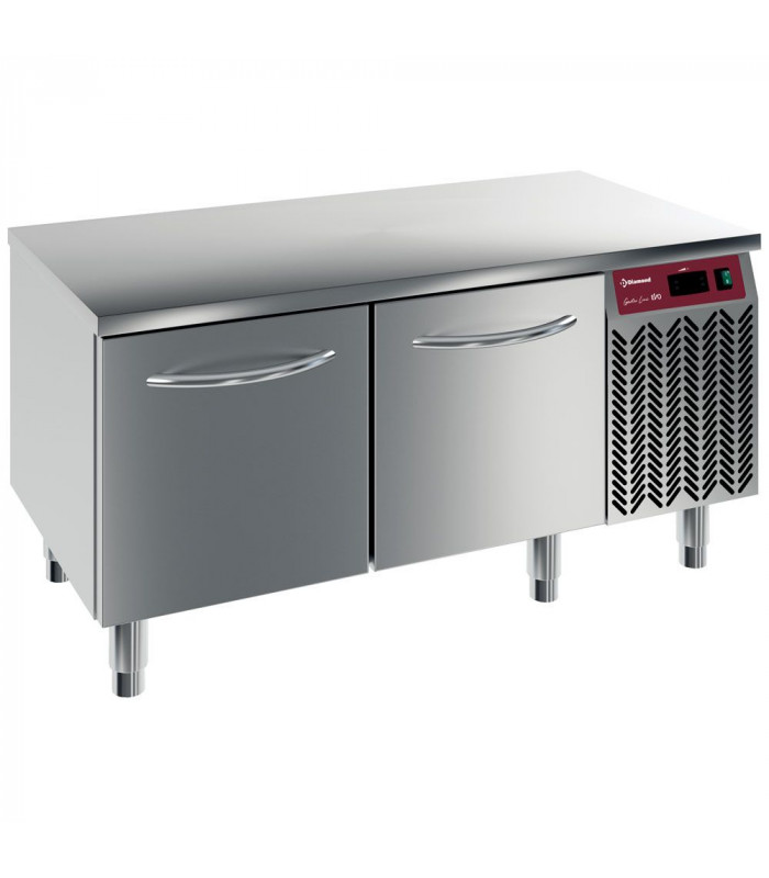SOUBASSEMENT REFRIGERE 2 TIROIRS GN1/2+1/3-H200MM P600 DIAMOND dans SOUSBASSEMENT REFRIGERES