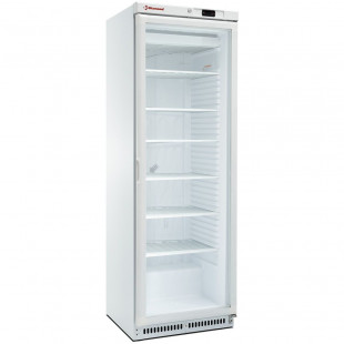 ARMOIRE CONGELATEUR STATIQUE VITREE 400LT BLANC DIAMOND dans CONSERVATEUR BLANC