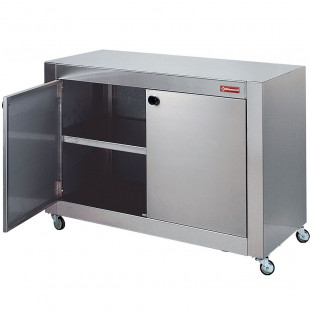 ARMOIRE DE SUPPORT EN INOX SUR ROUES DIAMOND dans DIAMOND
