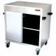 ARMOIRE NEUTRE POUR ROTISSOIRE A BALANCELLES SUR ROUES DIAMOND