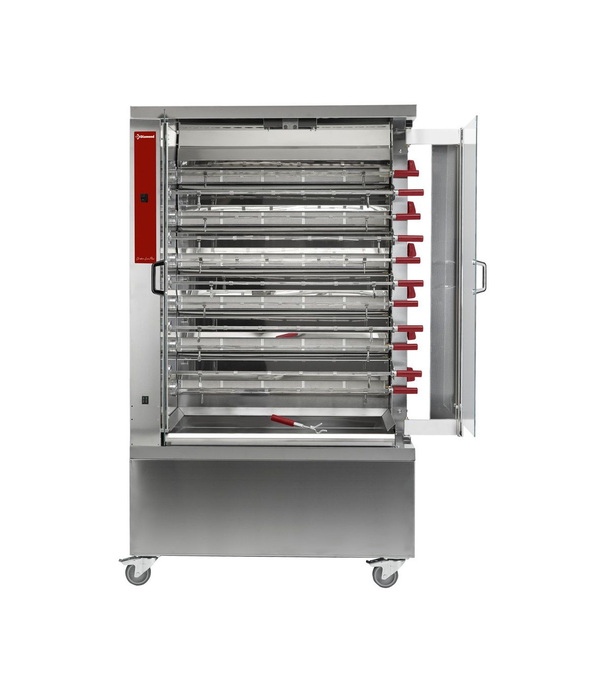 ROTISSOIRE A GAZ 11 BROCHES 66 POULETS DIAMOND dans ROTISSOIRE