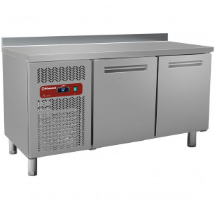 TABLE FRIGORIFIQUE VENTILEE 2 PORTES  0° +8°C AVEC DOSSERET P600 DIAMOND dans TABLES REFRIGEREES