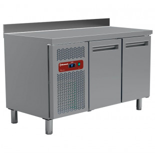 TABLE FRIGORIFIQUE VENTILEE 2 PORTES GN1/1 AVEC DOSSERET DIAMOND dans TABLES REFRIGEREES