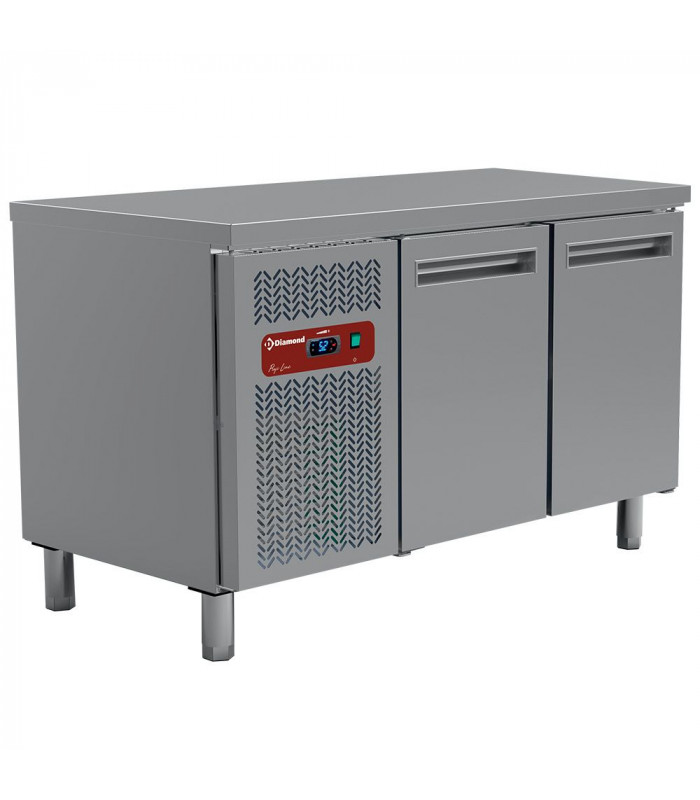 TABLE REFRIGEREE VENTILEE - 0°C +8°C - 2 PORTES DIAMOND dans TABLES REFRIGEREES