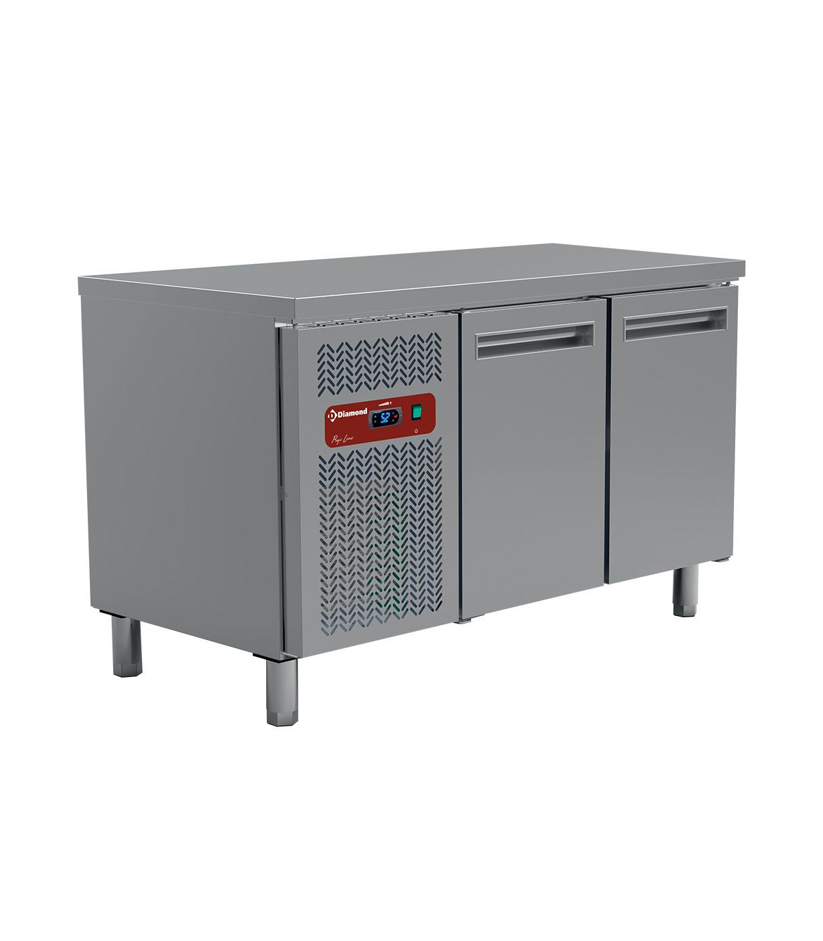 TABLE REFRIGEREE VENTILEE - 0°C +8°C - 2 PORTES DIAMOND dans TABLES REFRIGEREES