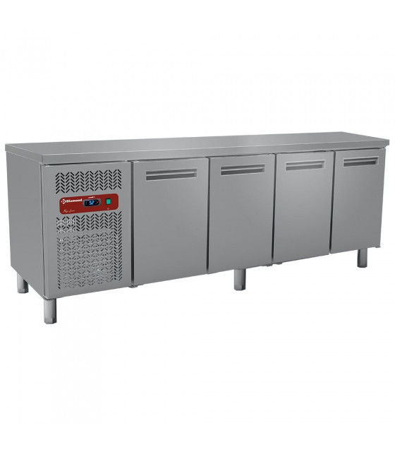 TABLE REFRIGEREE VENTILEE 0°C+8°C 4 PORTES DIAMOND dans TABLES REFRIGEREES