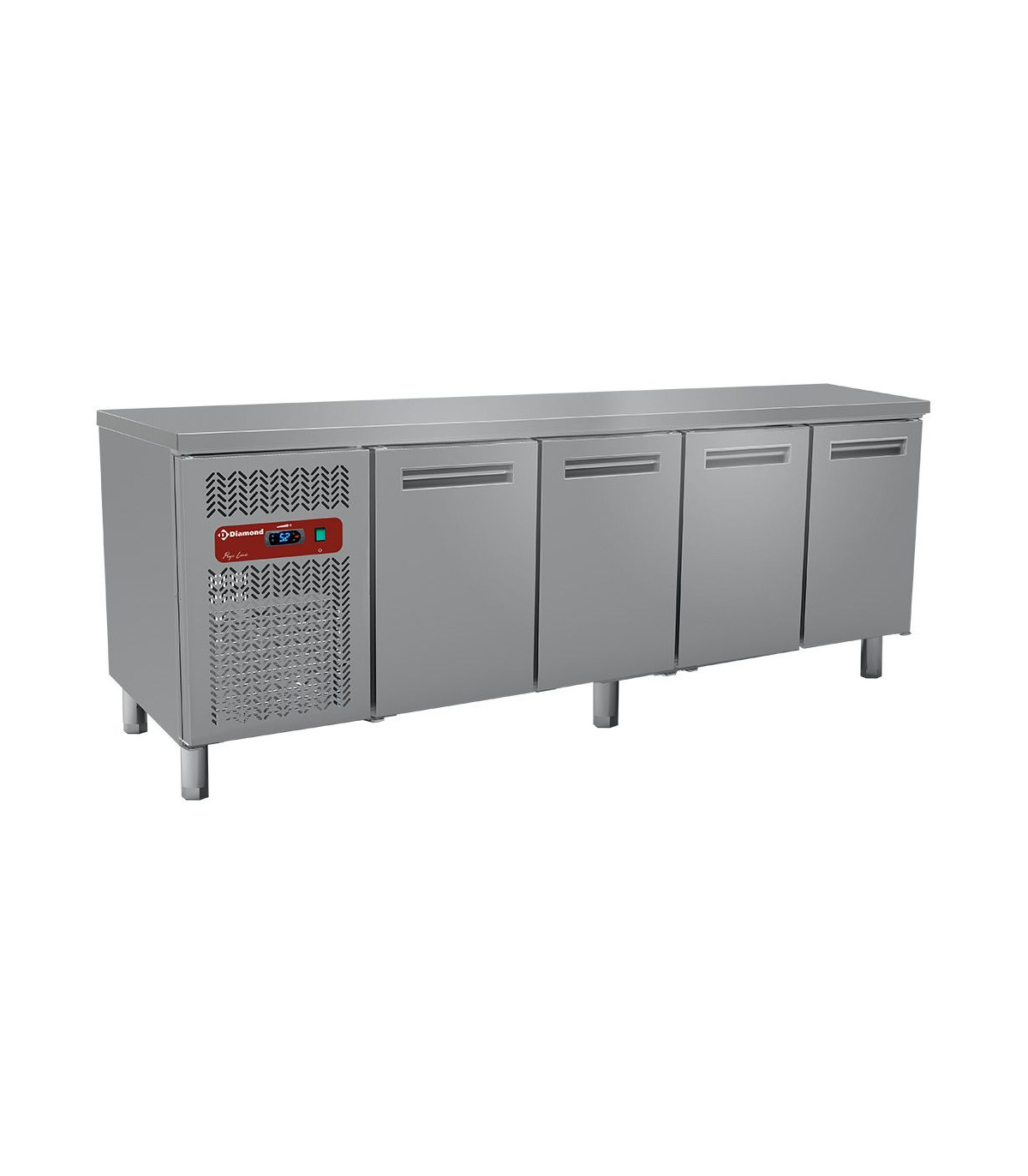 TABLE REFRIGEREE VENTILEE 0°C+8°C 4 PORTES DIAMOND dans TABLES REFRIGEREES