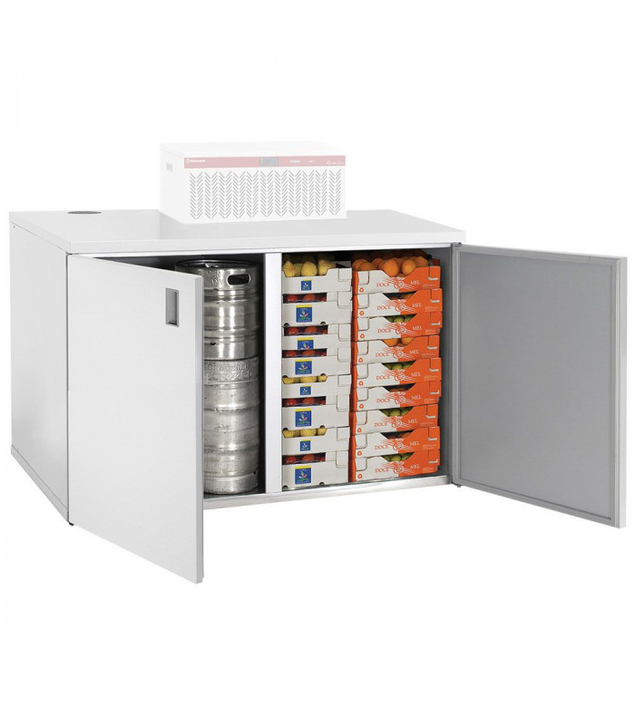 COFFRE FRIGORIFIQUE STOCKAGE 1000LT 2 PORTES DIAMOND dans MINI CHAMBRES FROIDES
