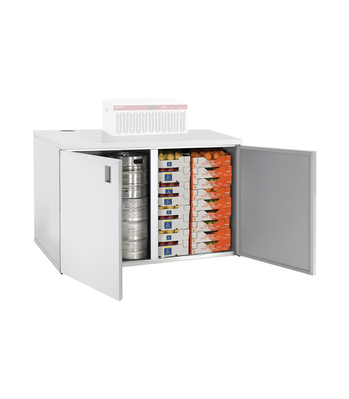COFFRE FRIGORIFIQUE STOCKAGE 1000LT 2 PORTES DIAMOND dans MINI CHAMBRES FROIDES