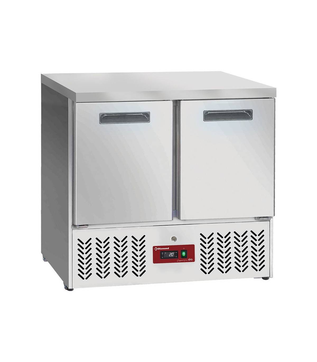 TABLE FRIGORIFIQUE 2 PORTES GN1/1 DIAMOND dans TABLES REFRIGEREES