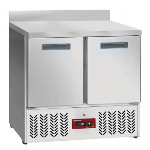 TABLE FRIGORIFIQUE 2 PORTES GN1/1 AVEC DOSSERET DIAMOND dans TABLES REFRIGEREES